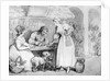 At the Cobblers by Thomas Rowlandson
