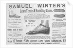 Advertisement for Samuel Winter's Lawn Tennis & Yachting Shoes by English School