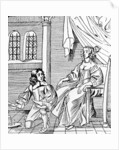 A Seventeenth-Century Shoemaker Fitting a Distinguished Customer by (after) English School