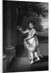 Elizabeth Barrett Moulton-Barrett at the age of nine, engraved by G. Cook, c. mid C19th by Charles (after) Hayter