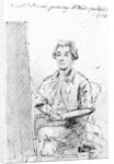 Mr Stewart painting Mr West's portrait, 1783 by Benjamin West