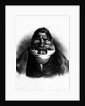 Pot-de-Naz, caricature from 'Le Charivari', May 2, 1833 by Honore Daumier