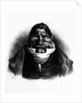 Pot-de-Naz, caricature from 'Le Charivari', May 2, 1833 by Honore Daumier