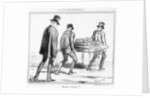 The Funeral March by Honore Daumier