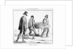 The Funeral March by Honore Daumier