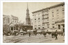 St Paul's Chapel and the Astor House, off City Hall Park, New York City, 1892 by American Photographer