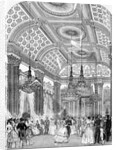 Polka Dance at a state ball at Buckingham Palace, 1848 by English School