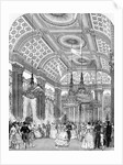 Polka Dance at a state ball at Buckingham Palace, 1848 by English School