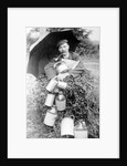 Man with Pipe, 19th Century by English Photographer