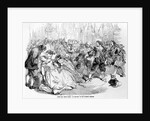Scene from Verdi's Opera 'La Triviata' at Her Majesty's Theatre, 1856 by English School
