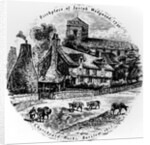 The Churchyard works and St. John's Church, Burslem, 19th Century by English School