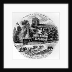 The Churchyard works and St. John's Church, Burslem, 19th Century by English School