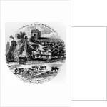 The Churchyard works and St. John's Church, Burslem, 19th Century by English School