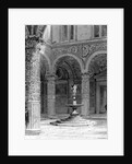 Detail of the Courtyard of the Palazzo Vecchio, 1842 by Italian School
