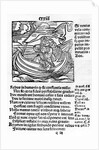 Illustration from the 'Stultifera Navis Mortalium' by Sebastian Brant, printed by Johannes Schenspenger, 1497 by German School
