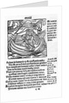 Illustration from the 'Stultifera Navis Mortalium' by Sebastian Brant, printed by Johannes Schenspenger, 1497 by German School