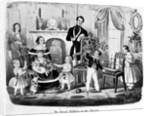 The Royal Children in the Nursery, by T. H. A. E., 1847 by English School