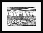 The Terrible Comet of 1680 by Bach Abraham by German School