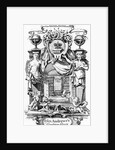 John Andrews's Circulating Library bookplate by Joseph Shepperd, published in Calcutta, 1774 by English School