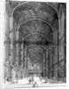 King's College Chapel from 'Cantabrigia Illustrata' c.1690 by David Loggan