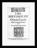 The Historie of Orlando Furioso by Ludovico Ariosto, 1594 by English School