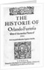 The Historie of Orlando Furioso by Ludovico Ariosto, 1594 by English School