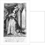 Mrs Hartley as Marcia in Addison's 'Cato', 1777 by Daniel (after) Dodd