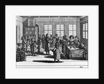 Illustration taken from the 'Jüdisches Ceremonial, oder Beschreibung dererjenigen Gebrduche' by Paul Christian Kirchner, 1724 by German School