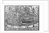 Walled city from 'Supplementum Chronicarum' by Giacomo Filippo Foresti, 1506 by Italian School