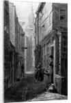 Church Lane near St. Martin's in the Fields London, 1828 by George the Elder Scharf