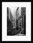 Church Lane near St. Martin's in the Fields London, 1828 by George the Elder Scharf