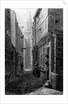 Church Lane near St. Martin's in the Fields London, 1828 by George the Elder Scharf