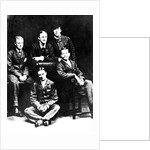 Oscar Wilde with a group of Madgalen friends, 1876 by English Photographer