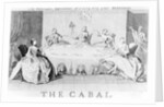 Cabal: The Picturesque Appearance of a Very, Very Grave Statesman, c.1745 by English School