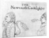 The Newcastle Cockfighter, circa 1750 by English School