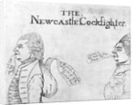 The Newcastle Cockfighter, circa 1750 by English School