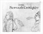 The Newcastle Cockfighter, circa 1750 by English School