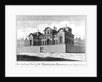 The South East View of the Middlesex Hospital, 1745 by Haynes King
