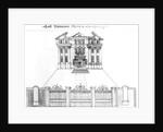 Lord Bateman's House in Soho Square, 1764 by Haynes King