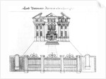 Lord Bateman's House in Soho Square, 1764 by Haynes King