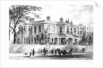 North west view of Camelford House, 1850 by English School