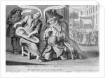 John of Gant in Love, or Mars on his knees, 1749 by English School