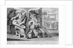 John of Gant in Love, or Mars on his knees, 1749 by English School