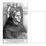 Martin Luther as Augustinian Friar, 1520-24 by Lucas the Elder Cranach