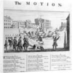 The Motion, 1741 by English School