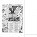 The Bubbler's Medley, or a Sketch of the Times: Being Europe's Memorial for the Year 1720 by Carington Bowles