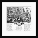 Investors in front of the Banque Royale headquarters in the Rue Quincampoix, Paris, 1720 by Antoine Humblot