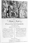 The Lyon in Love or A Political Farmer, 1738 by English School