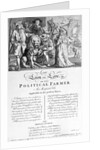 The Lyon in Love or A Political Farmer, 1738 by English School