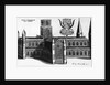 The Southern Exterior of Durham Cathedral,1660 by English School